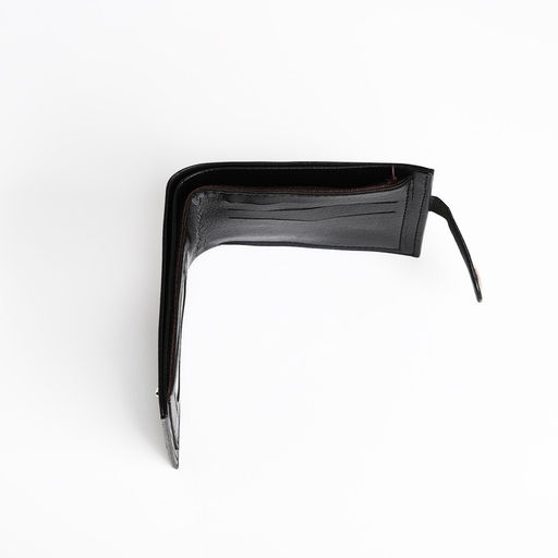 Портмоне мужское «Сахир», на магните, три отделения, чёрное