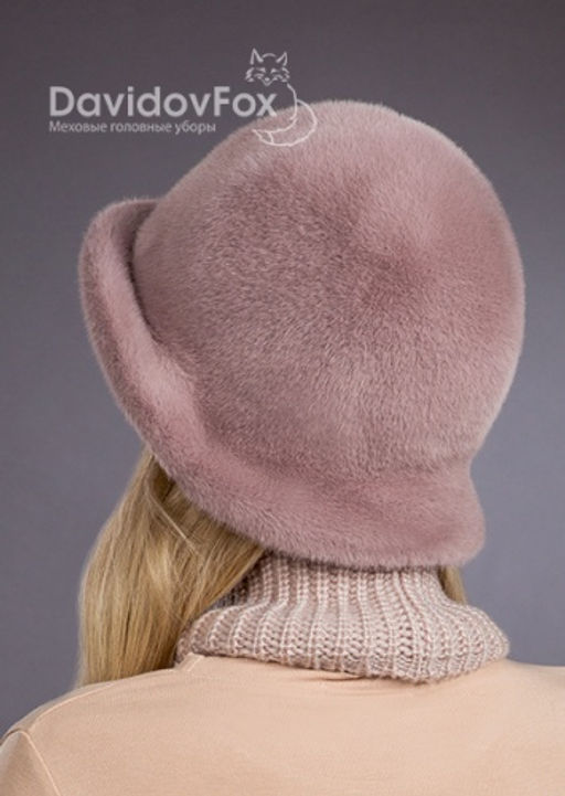 шапка Шляпка экомех панама капучино - Davidovfox фото 3