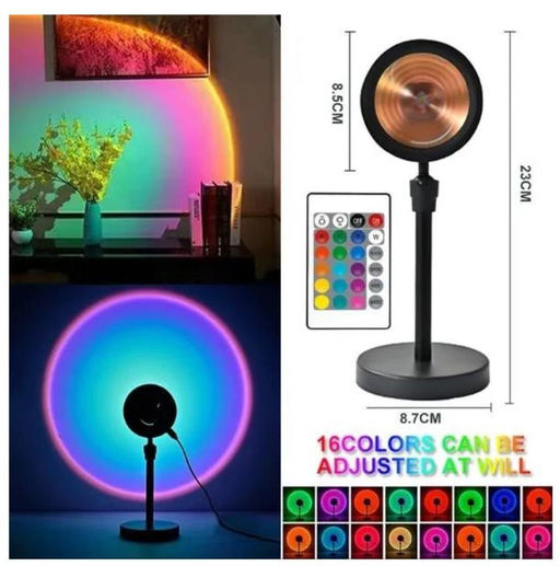 Уникальный светильник-проектор заката для уютного интерьера