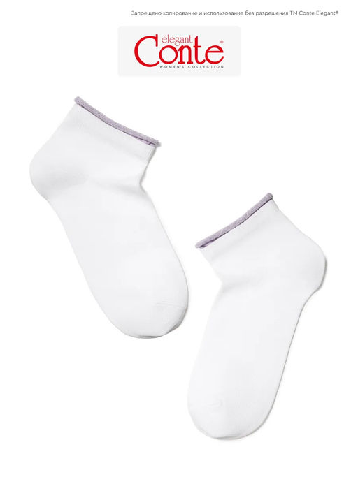 Цена за 2 пары Носки короткие Conte Elegant, 12С-32СП рис 35  фото 52