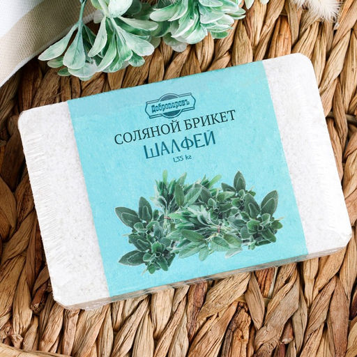 Соляной брикет, 1,35 кг Добропаровъ  фото 192