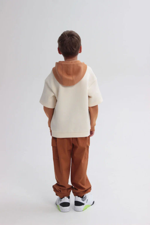 Худи бежевый, коричневый - Anta sport фото 3