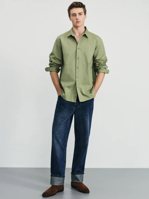 Рубашка oxford c эффектом soft touch / Zarina