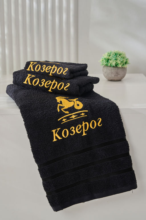 14418/10 Знаки зодиака полотенце махровое плотность 350гр