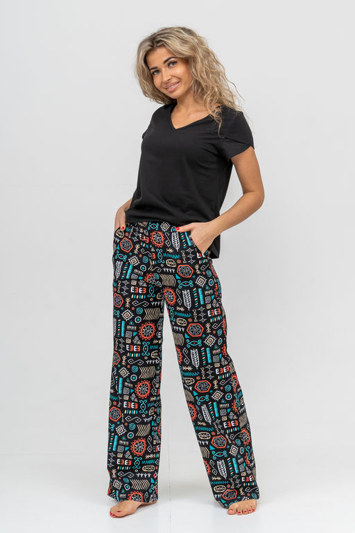 Костюм женский Натали 36691 футболка и брюки хлопок  фото 9