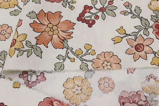 Сатин Флорет, ш.1.6м, хлопок-100%, 110гр/м.кв - Купава фото 3