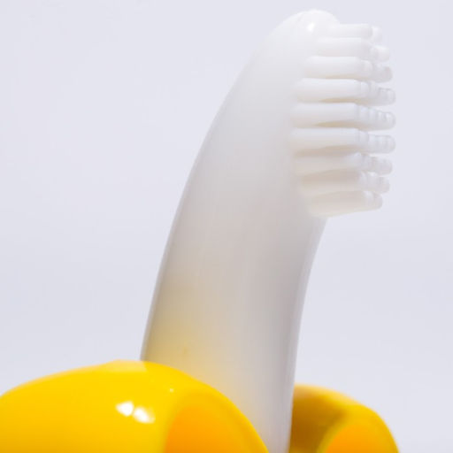 Прорезыватель - массажер для зубов Крошка Я «Банан», силиконовый, на присоске, щеточка