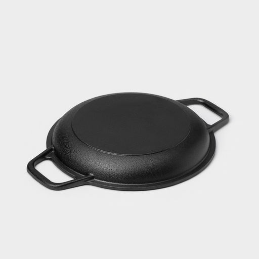 Сковорода - крышка Wild Kitchen, порционная, d=22 см, лопатка и губка в комплекте, чугун  фото 5