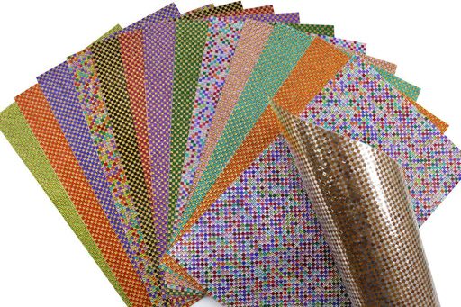 Термостразы на листе 40*24 см (SF-1179) фукси/золото - No name фото 5