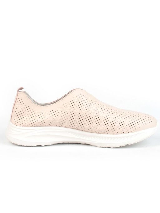 03-YD19-2D LT. PINK Полуботинки спортивные женские (натуральная кожа)