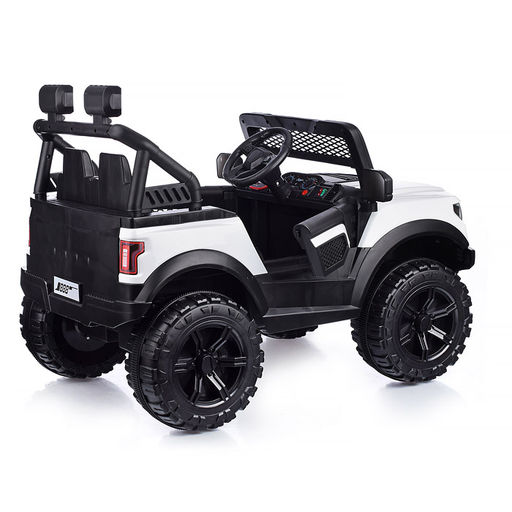 Электромобиль "Круиз" на аккумуляторе, с р/у управлением, в коробке (белый)