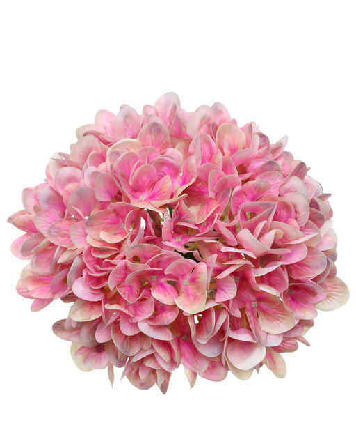 Гортензия соцветие XL (без стебля) - Розово-пурпурный - Real touch фото 2