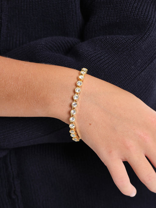 Браслет PY0581 бел/зол - Mini maxi фото 3