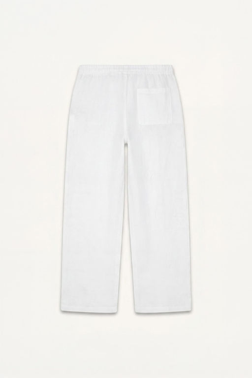%100 Keten W_de Leg Pantolon - Defacto фото 9