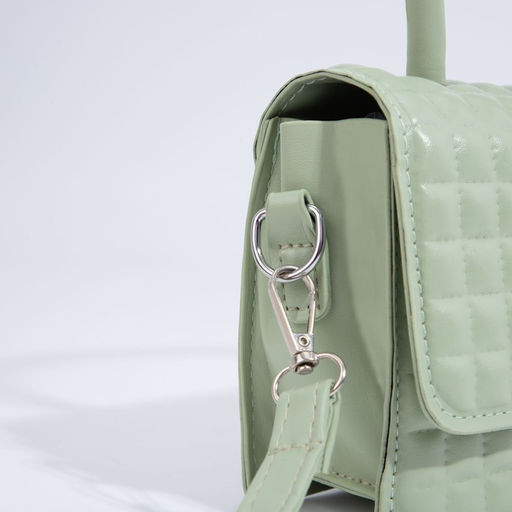 Сумка-мессенджер на клапане, цвет зелёный - Simaland фото 4