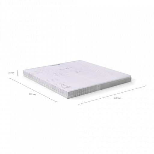 Цена за 10 шт. Тетрадь школьная ученическая с пластиковой обложкой на скобе ErichKrause Классика CoverPrо fizzy, Pastel, розовый, А5+, 12 листов, клетка фото 20