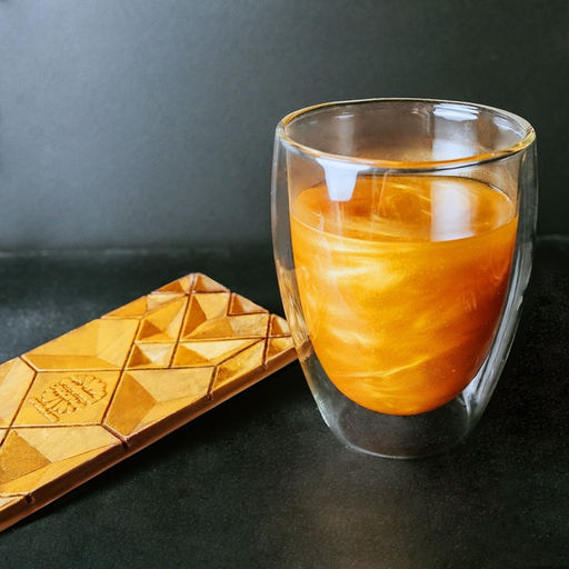 Глиттер кандурин Тёмно-золотой для десертов и напитков, водорастворимый, 5 г. - Simaland фото 3