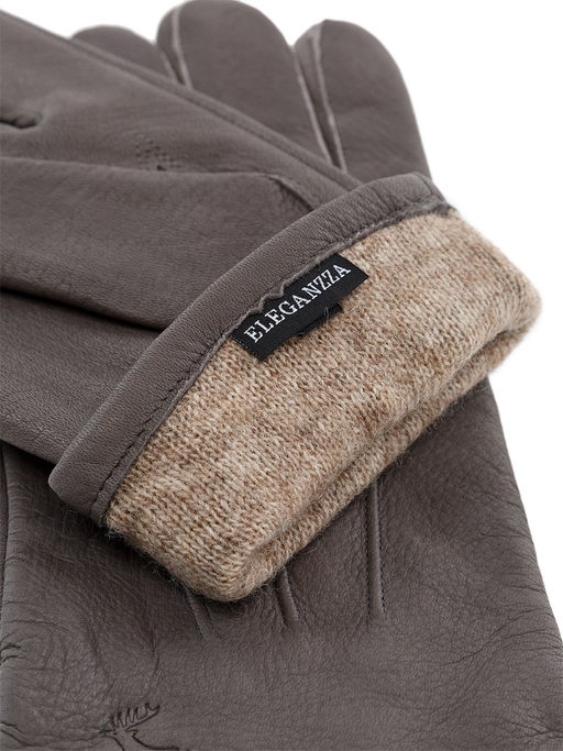 Перчатки мужские 100% ш HP962 d.grey - Eleganzza фото 3
