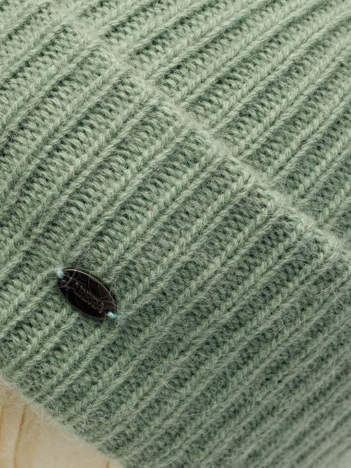 Шапка жен. анг+нейл+шерсть LB-A53041 l.green - Labbra фото 3