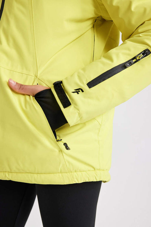 Водоотталкивающее водонепроницаемое пальто стандартной посадки с капюшоном DeFactoFit  фото 7