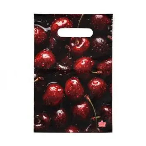 Е1664 Пакет ПЭ 20*30 с выруб.неусилен.ручкой (Вишня).30