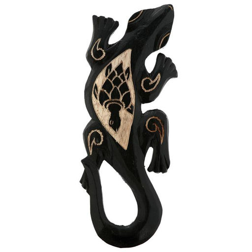 Панно настенное дерево Геккон черный с черепашкой 1х11х30 см - Simaland фото 6