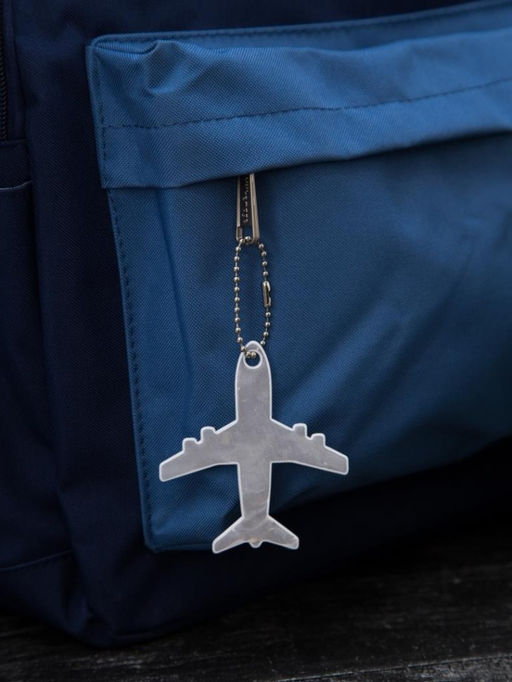 Светоотражающий элемент (фликер) "Airplane", брелок