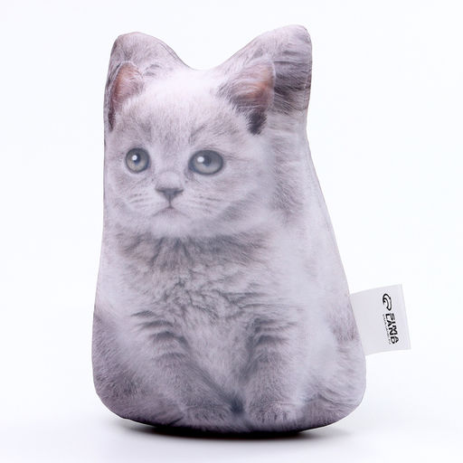 Антистресс игрушка Котёнок серый - Mni mnu фото 3
