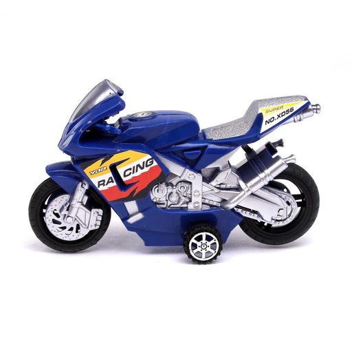 Мотоцикл инерционный Спортбайк, цвет МИКС - Simaland фото 3