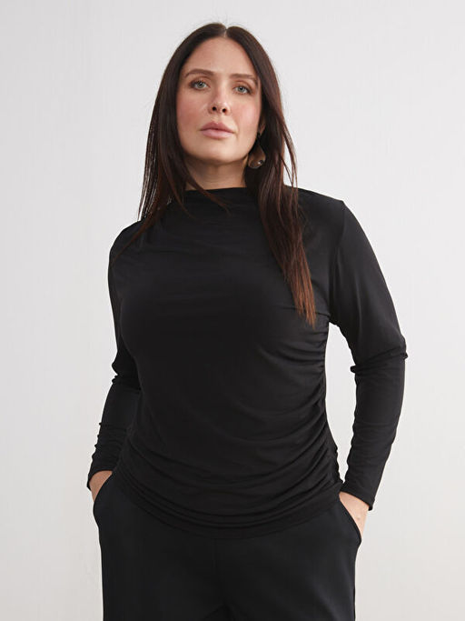 Bisiklet Yaka B?zg?l? Kad?n Body