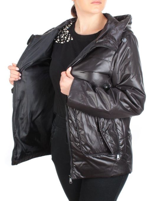 007 BLACK Куртка демисезонная женская (100 гр. синтепон) - Fashion фото 9