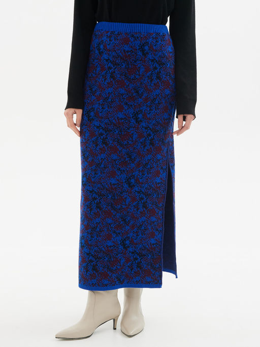 Юбка л1432 т. синий - Стим фото 6