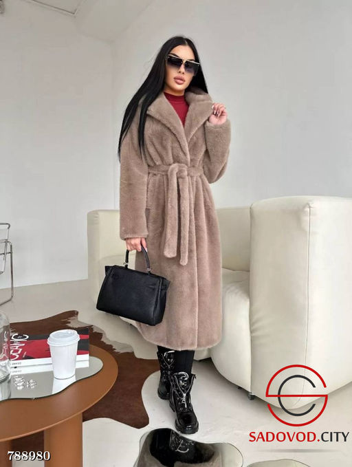 Шуба искусственная женская