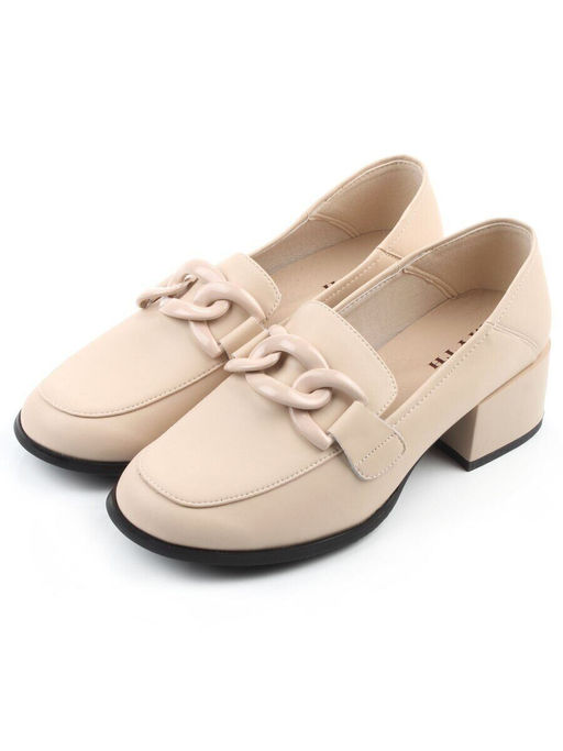 06-M27-35 BEIGE Туфли женские (натуральная кожа)