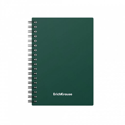 Цена за 60 шт. Тетрадь общая с пластиковой обложкой на спирали ErichKrause Classic, ассорти, А5, 60 листов, клетка  фото 6