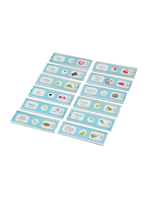 Набор для опытов «Набор микропрепаратов», овощи и зелень