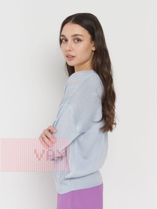 Джемпер женский 5221-41273. 7065 лазурный