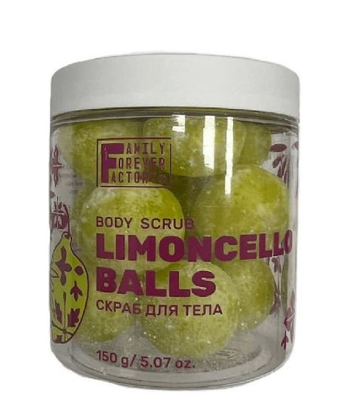 Hand Made Скраб для тела "LIMONCELLO BALLS" 150г