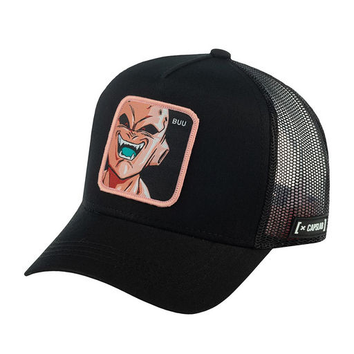 Бейсболка CAPSLAB арт. CL/DBZ/1/BUU Dragon Ball Majin Buu (черный / розовый)