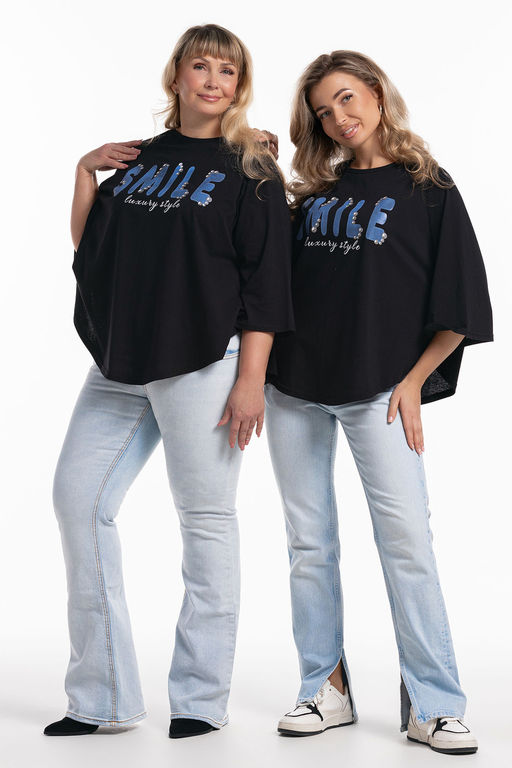 Пончо туника женская