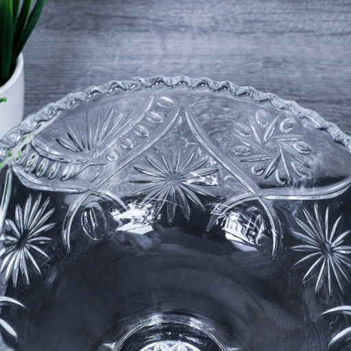 Ваза для сервировки на ножке Орнамент / GIU-48 /KG-1855/уп 24/ - Галеонтрейд фото 8