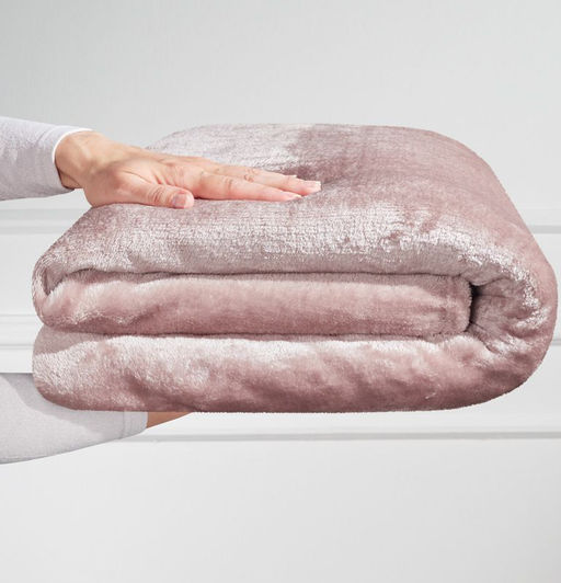 Плед Квин  150х200 цв. Какао, Ecotex  фото 2