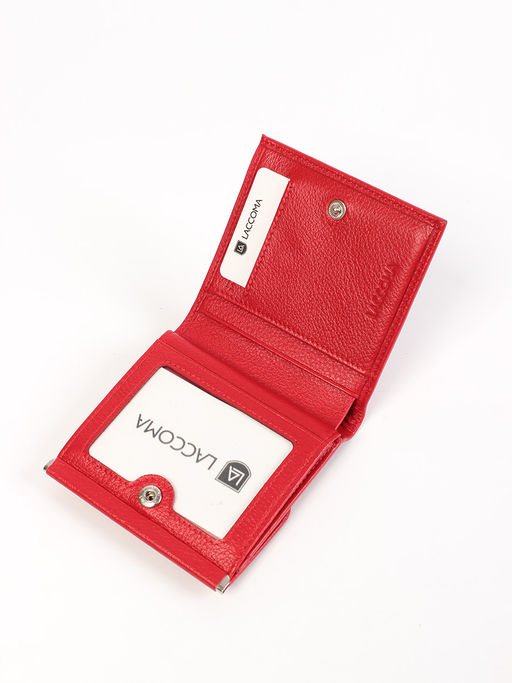 LACCOMA кошелек LA-2076-красный натуральная кожа