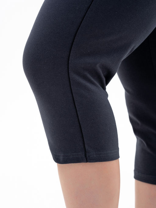 Бриджи хлопок 95%, лайкра 5%,темно-серые - Binita фото 14