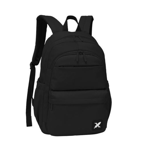 Рюкзак молодежный LOREX ERGONOMIC M11 TOTAL BLACK 22 л черный 42х36х15 см мягкий 1 секц. у...