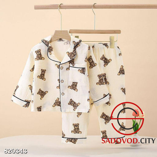 Пижама детская из муслина