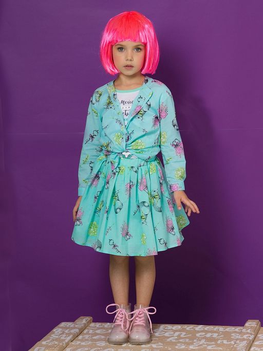 PELICAN, юбка для девочек, Ментол