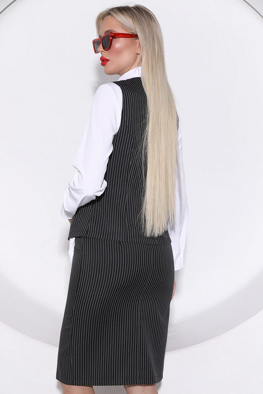 Юбка Лима (полоска/чёрный)