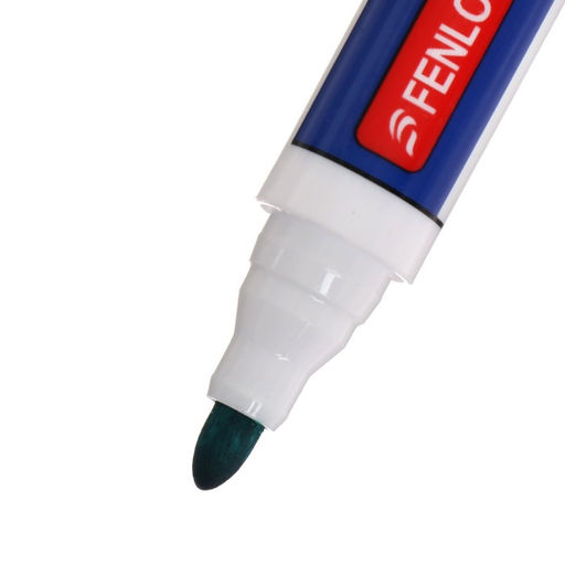 Цена за 10 шт. Маркер для магнитно-маркерной доски, круг, 2.8 мм, зелёный