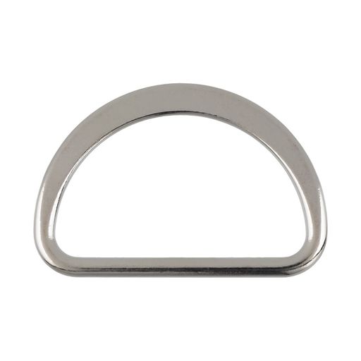 Фурнитура сумочная металл Gamma GH 21/40 Полукольцо литое d 40 мм 10 шт. №04 под никель